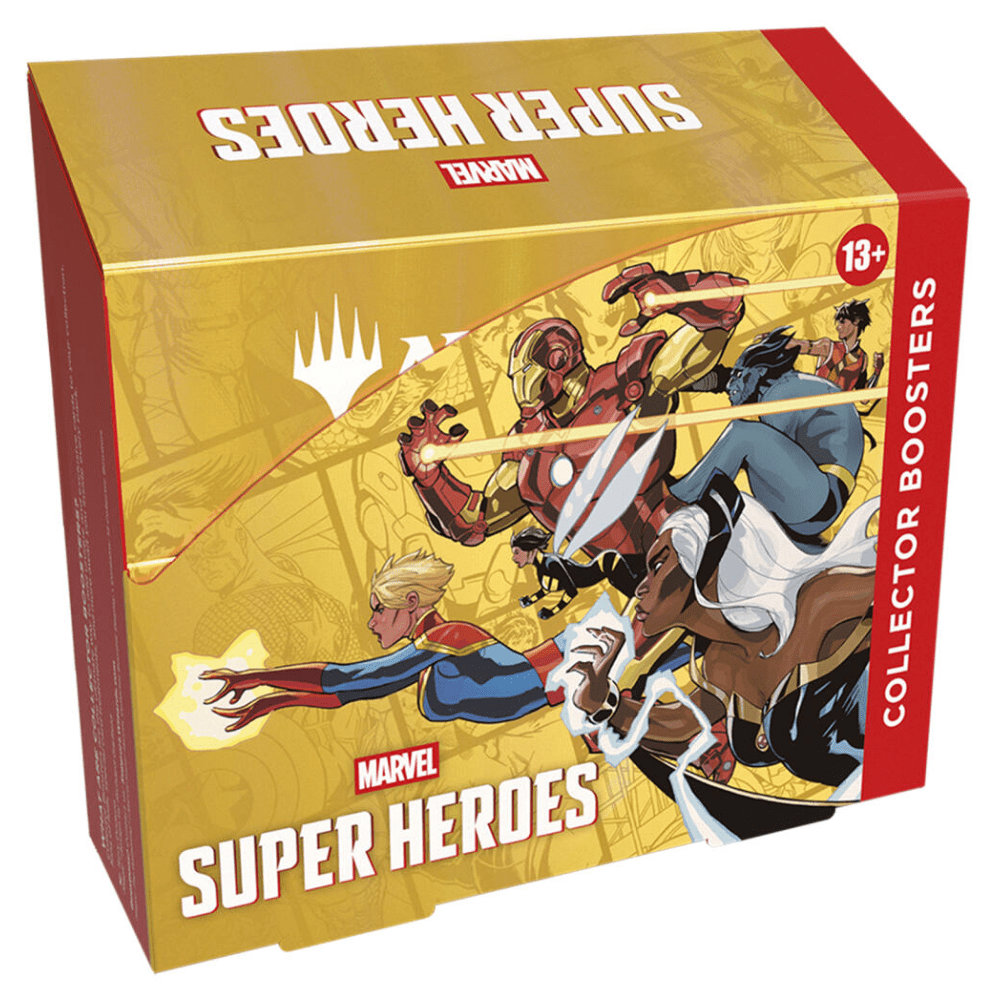 Magic: The Gathering - Super Heroes - Collector Booster Display - Card Piece