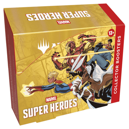 Magic: The Gathering - Super Heroes - Collector Booster Display - Card Piece