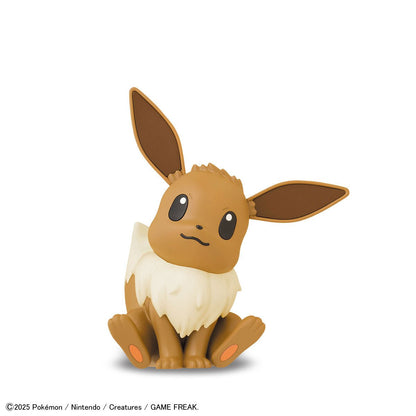 [Model Kit] POKEMON QUICK!! 04 EEVEE - Card Piece