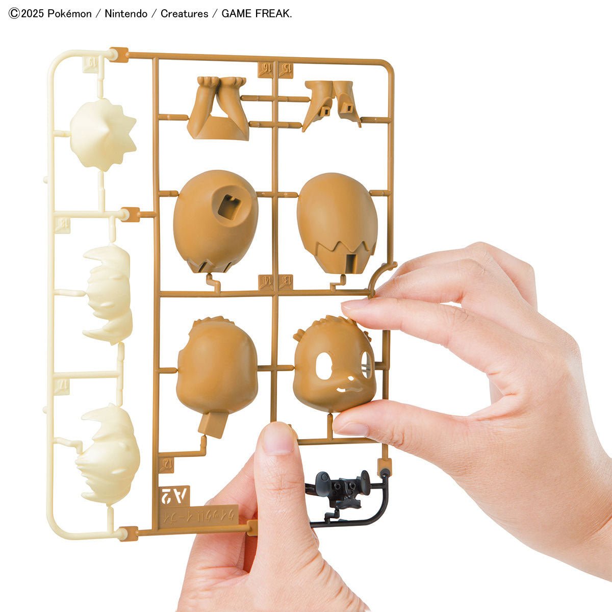[Model Kit] POKEMON QUICK!! 04 EEVEE - Card Piece