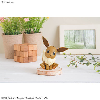 [Model Kit] POKEMON QUICK!! 04 EEVEE - Card Piece