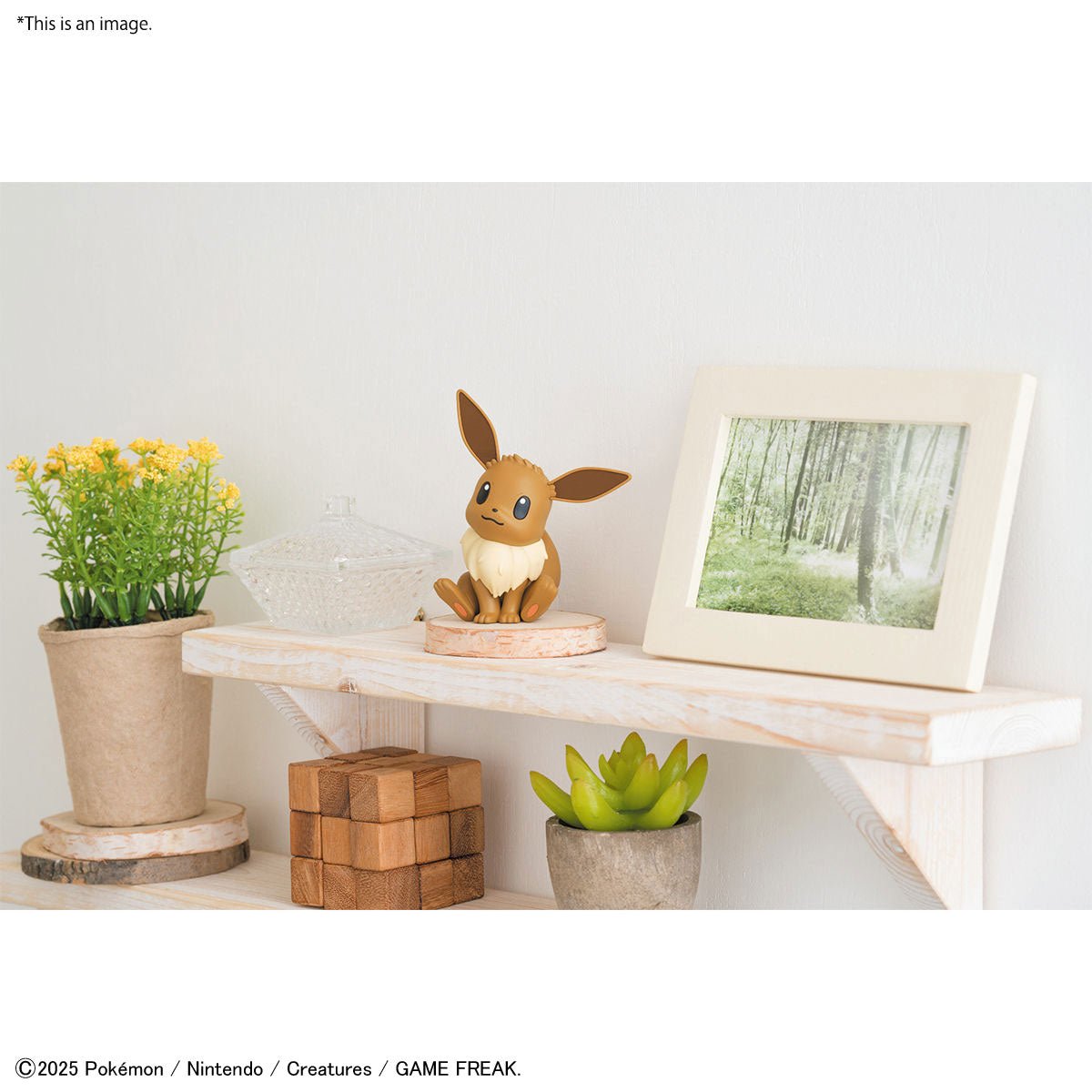 [Model Kit] POKEMON QUICK!! 04 EEVEE - Card Piece