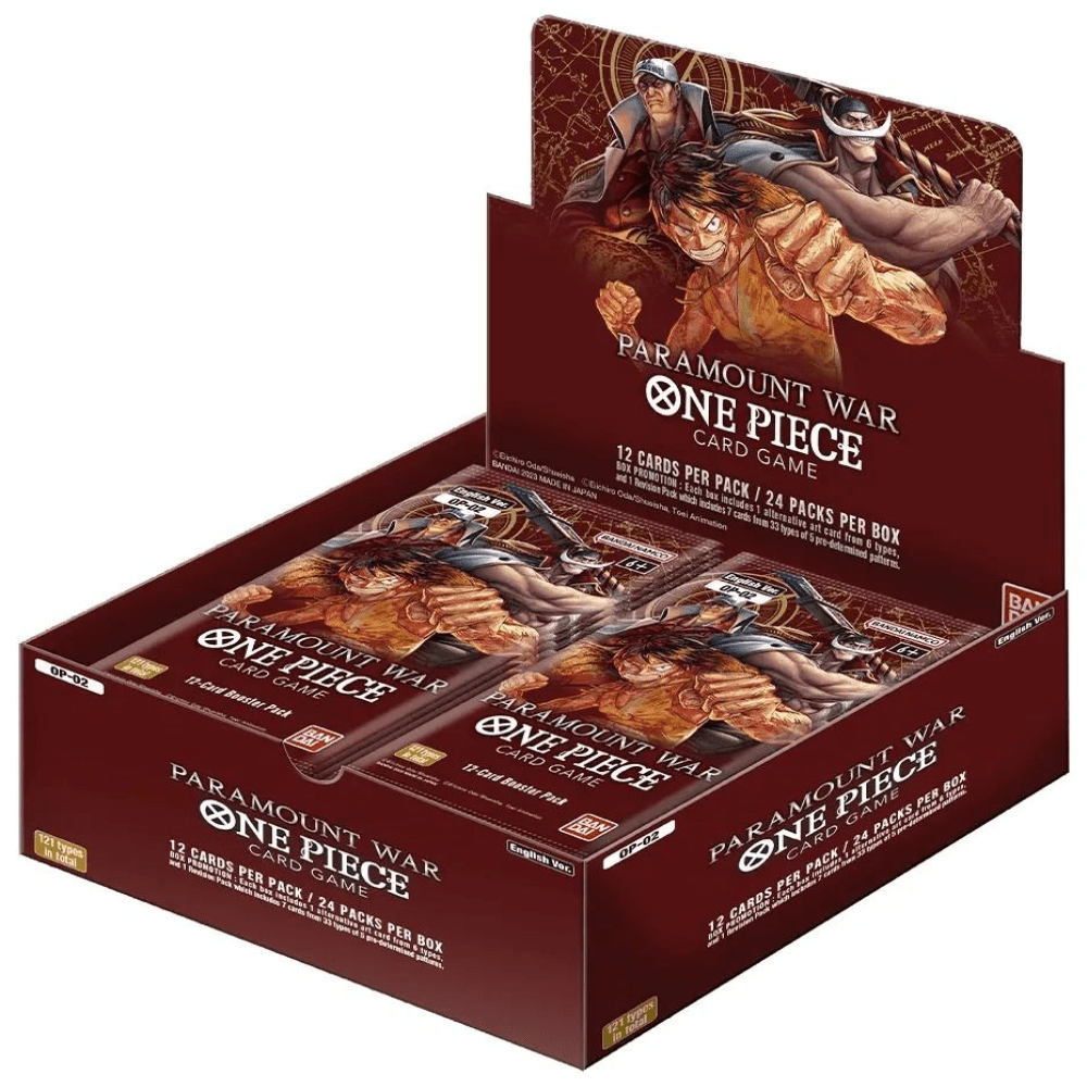 ONE PIECE CARD GAME [OP-02] Paramount War Booster Box (English) - Card Piece