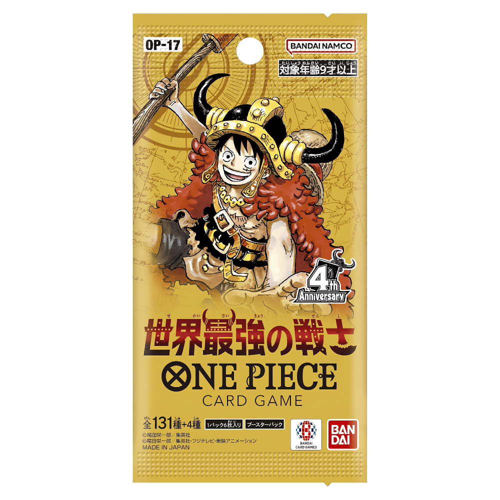 ONE PIECE CARD GAME [OP-17] The World's Strongest Warriors (Japanese) - Card Piece