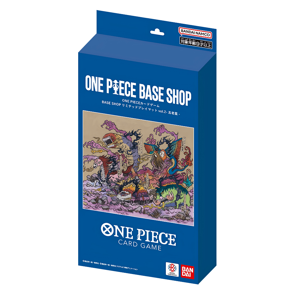 [Playmat] BASE SHOP Limited Playmat Vol.2 - Five Elders (Japanese Exclusive) - Card Piece