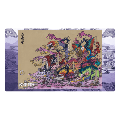 [Playmat] BASE SHOP Limited Playmat Vol.2 - Five Elders (Japanese Exclusive) - Card Piece