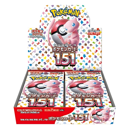 POKEMON Card 151 Booster Box [SV2a] Japanese - Card Piece