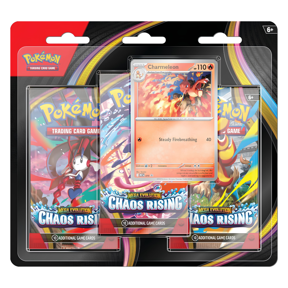 POKEMON [ME04] Chaos Rising 3-Pack Blister - Card Piece