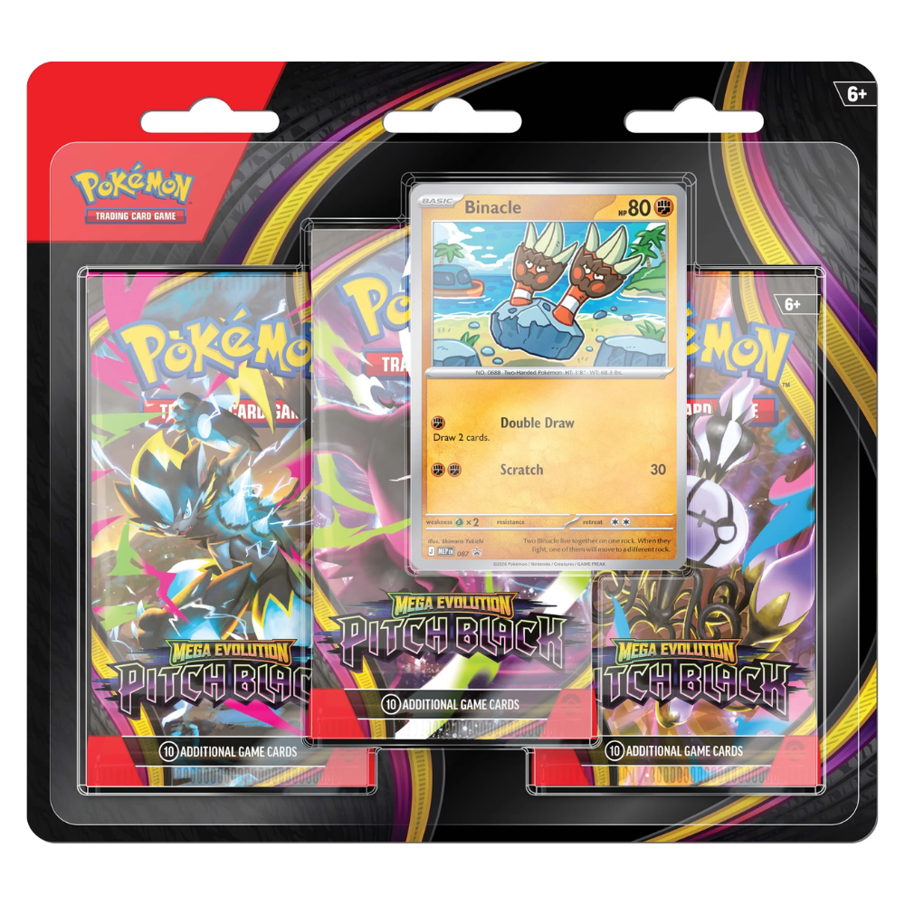 POKEMON [ME05] Pitch Black 3-Pack Blister - Card Piece