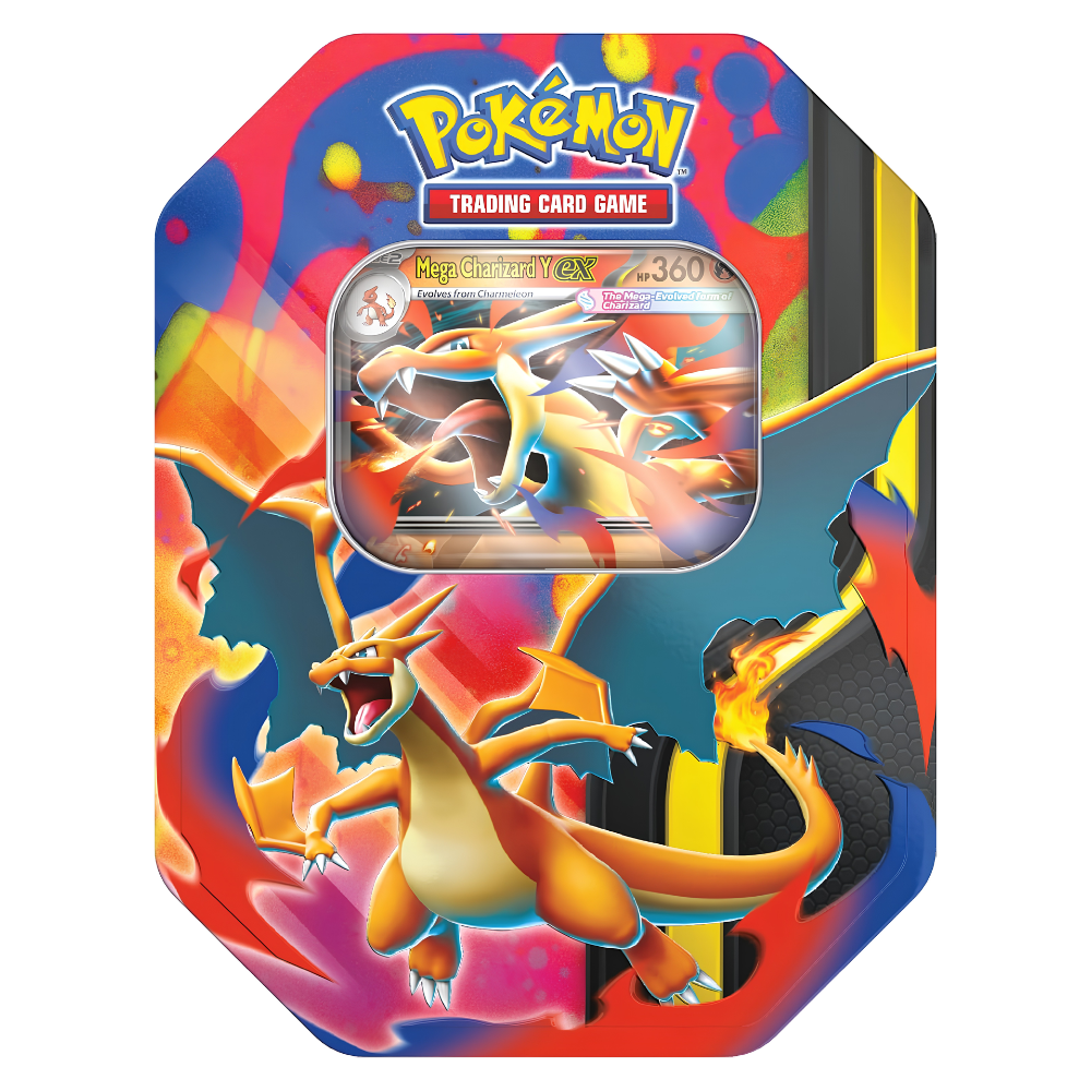 POKEMON Mega Charizard Tin - Mega Charizard Y - Card Piece