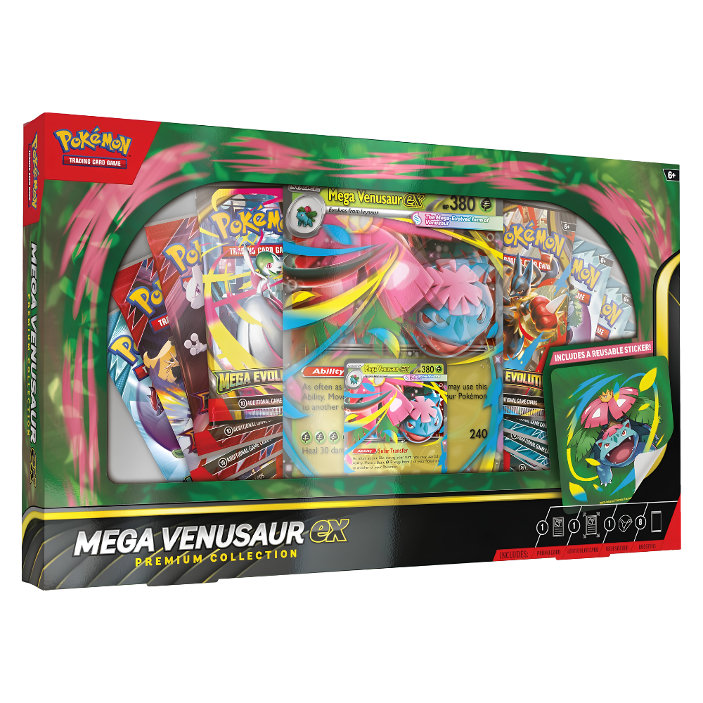 POKEMON Mega Venusaur ex Premium Collection - Card Piece
