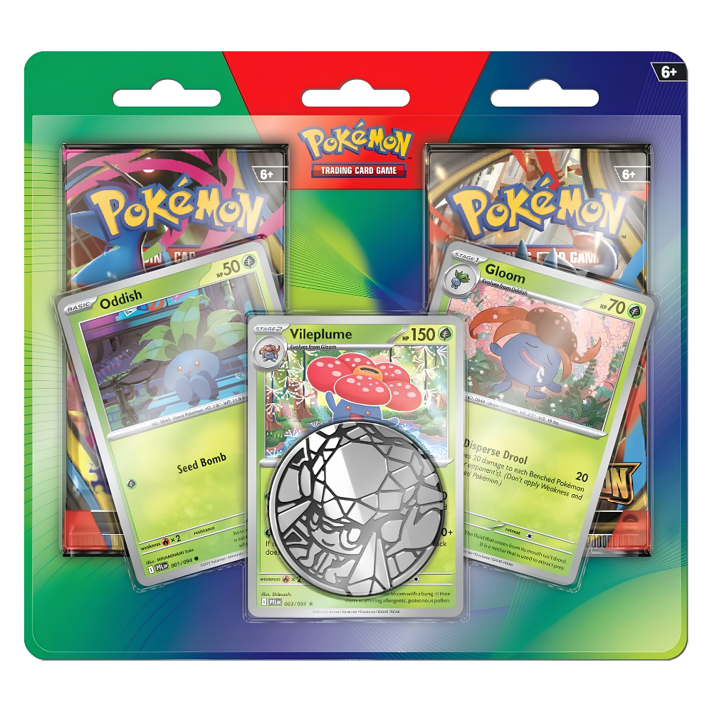 POKEMON Phantasmal Flames/Mega Evolution 2-Pack Blister - Vileplume - Card Piece