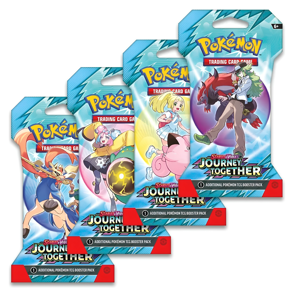 POKEMON [SV09] Journey Together Sleeved Blister Pack (Assorted) - Card Piece