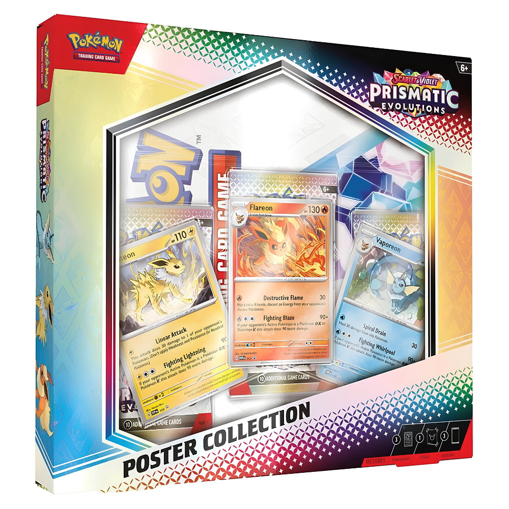POKEMON [SV8.5] Prismatic Evolutions Poster Collection - Card Piece