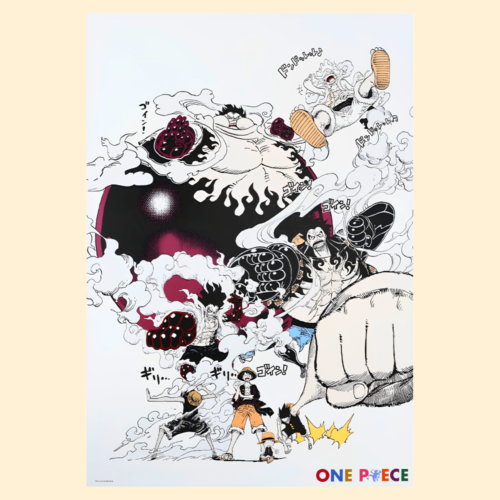 [Poster] ONE PIECE - GEAR 5 Luffy Artwork (A1 Size) - Card Piece