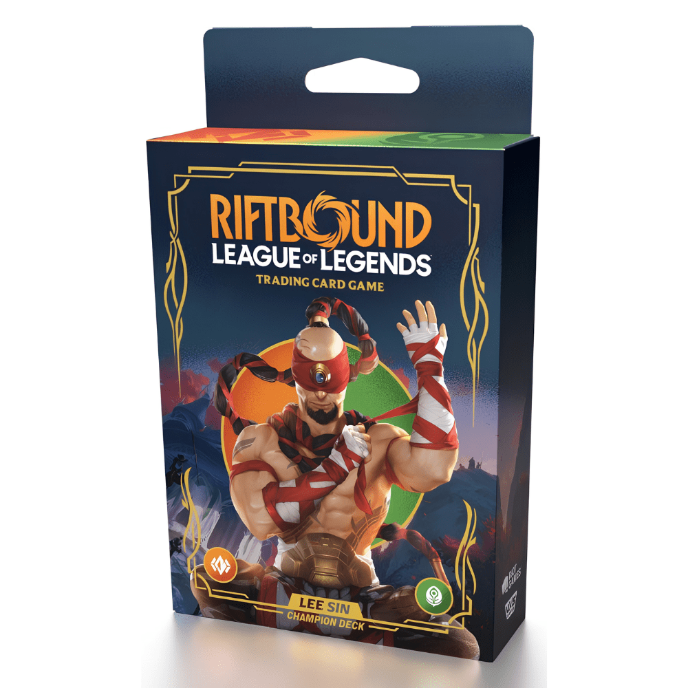 RIFTBOUND: LEAGUE OF LEGENDS - Origins: Lee Sin Champion Starter Deck - Card Piece