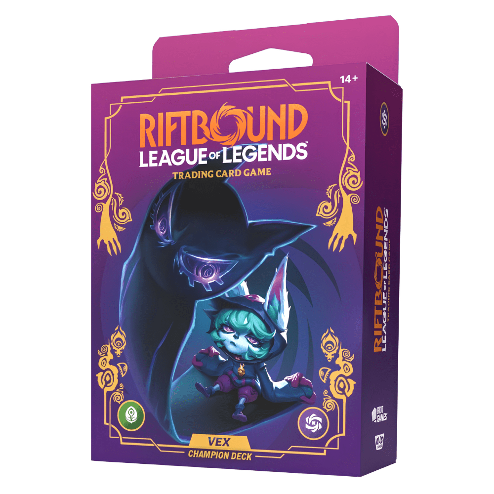 RIFTBOUND: LEAGUE OF LEGENDS - Unleashed: Vex Champion Starter Deck - Card Piece