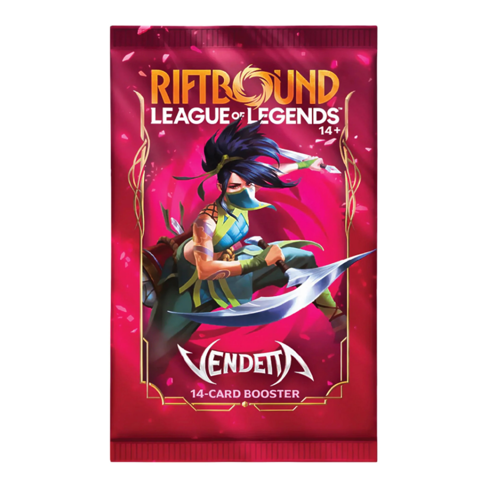 RIFTBOUND: LEAGUE OF LEGENDS - Vendetta Booster Box - Card Piece