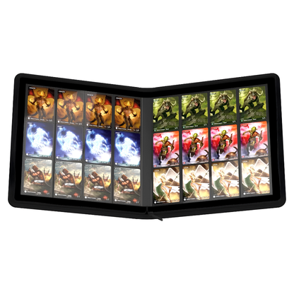 Ultimate Guard Zipfolio 480 Xenoskin 24-Pocket Binder (Assorted Color) - Card Piece