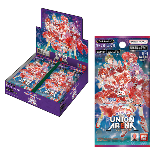 UNION ARENA [EX14BT] Macross Series Vol.2 Booster Box (Japanese) - Card Piece