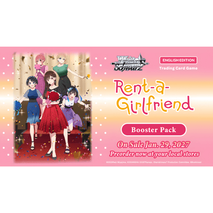 Weiss Schwarz - Rent A Girlfriend Vol.2 Booster Box (English) - Card Piece